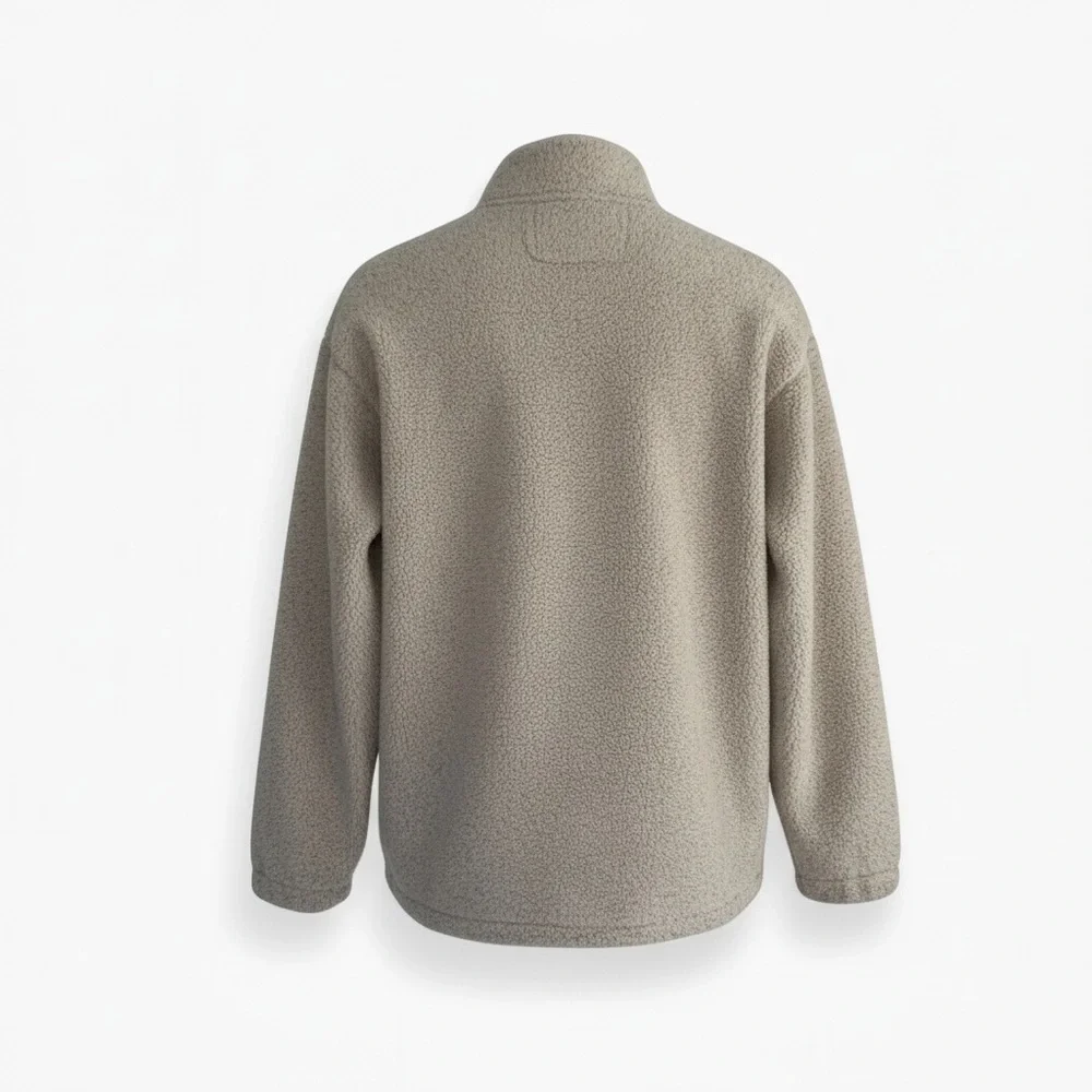 Sportsmaster Club Collection Apple logo Sherpa Pullover | Size L | Made in USA